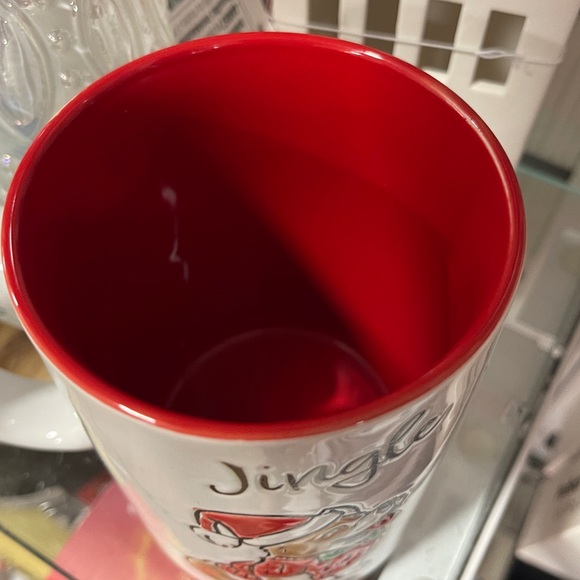 Christmas Corgi Dog w/Holiday Sweater & Santa Hat Jingle Ceramic Coffee Mug NWT - Picture 3 of 4